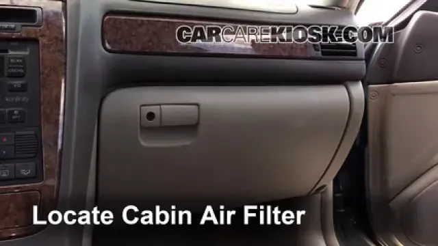 2004 Hyundai XG350 L 3.5L V6 Air Filter (Cabin) Replace
